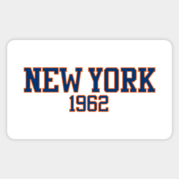 New York 1962 Sticker by GloopTrekker